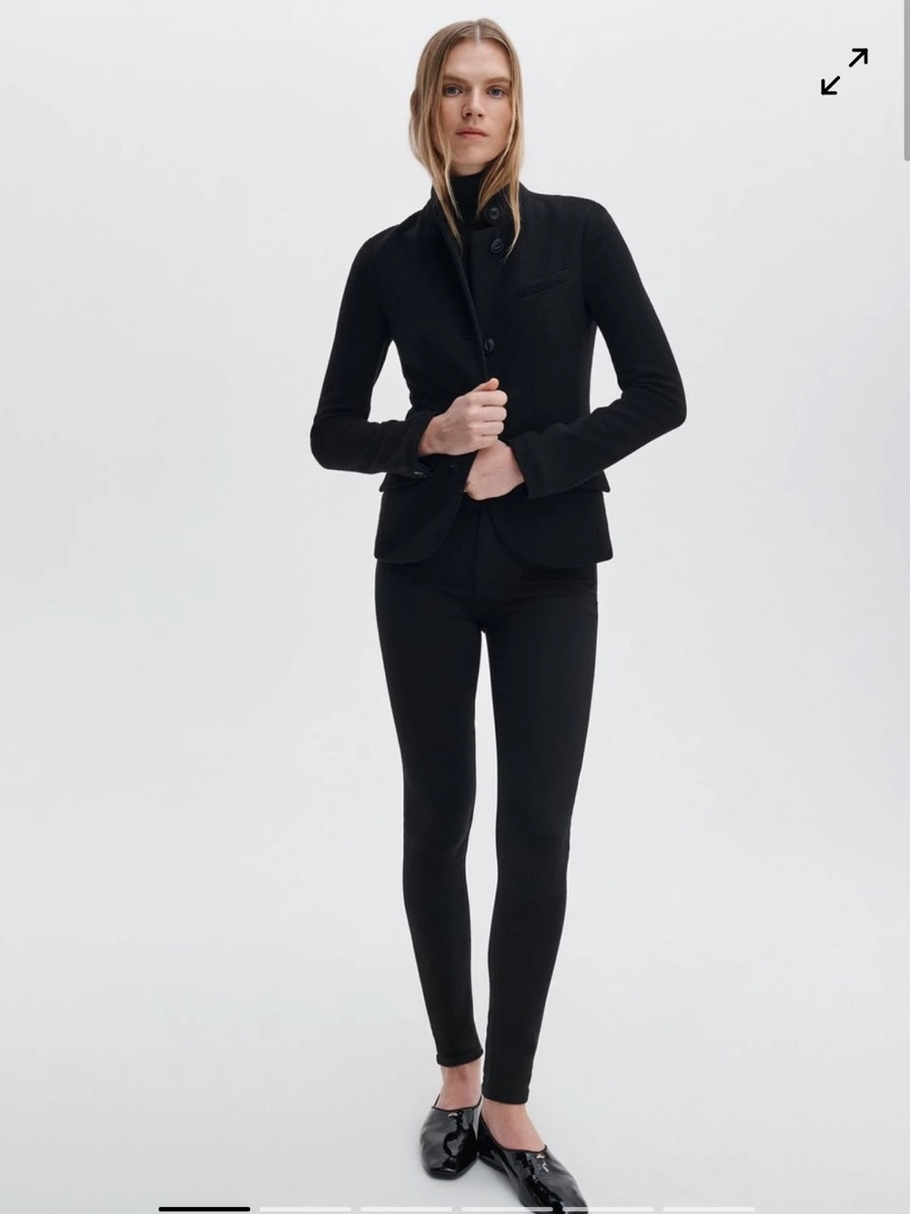 Rag & Bone Nina High-Rise Skinny Black Women's Jeans Size 26